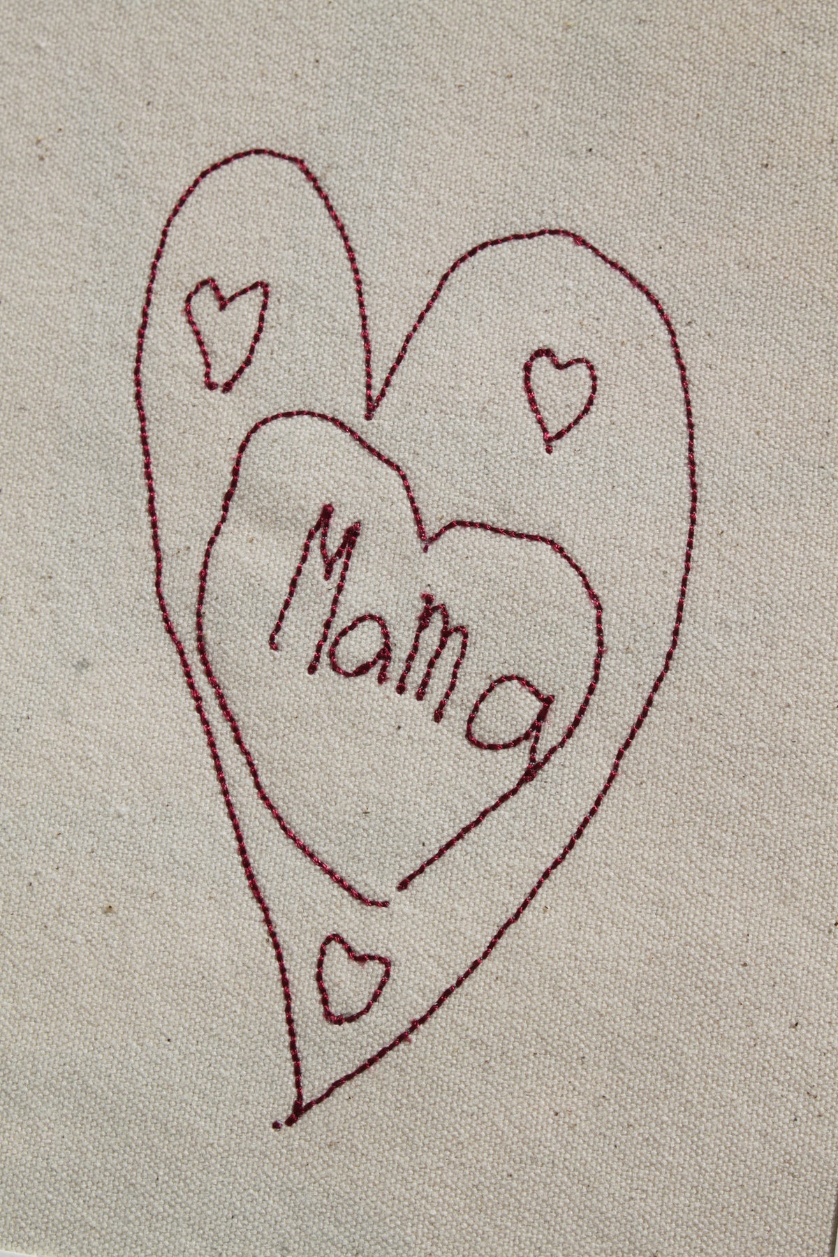 Custom Embroidered Keepsake