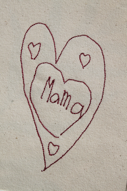 Custom Embroidered Keepsake