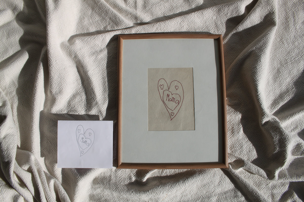 Custom Embroidered Keepsake